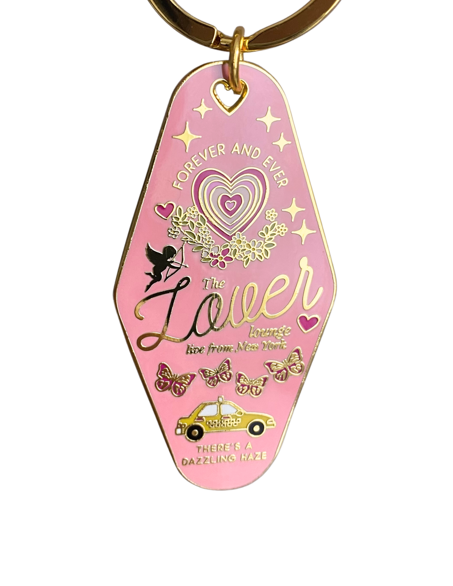 Lover Lounge Mini Motel Keychain