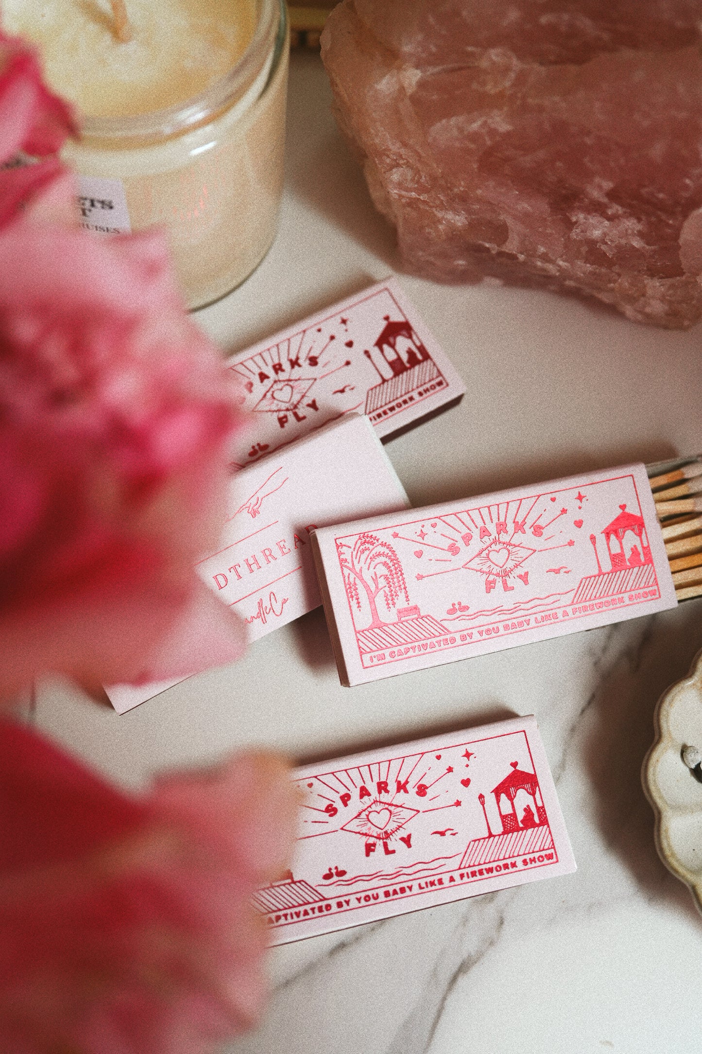 Sparks Fly Candle Matches