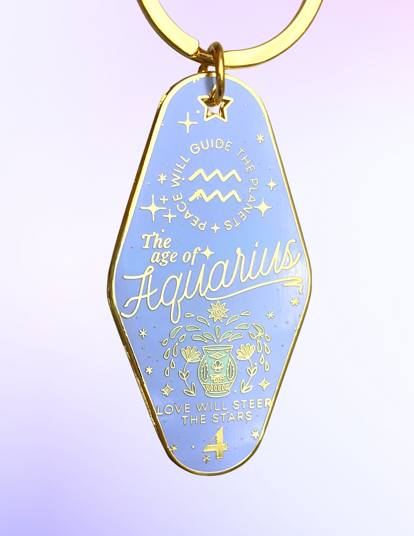 Aquarius Mini Motel Keychain