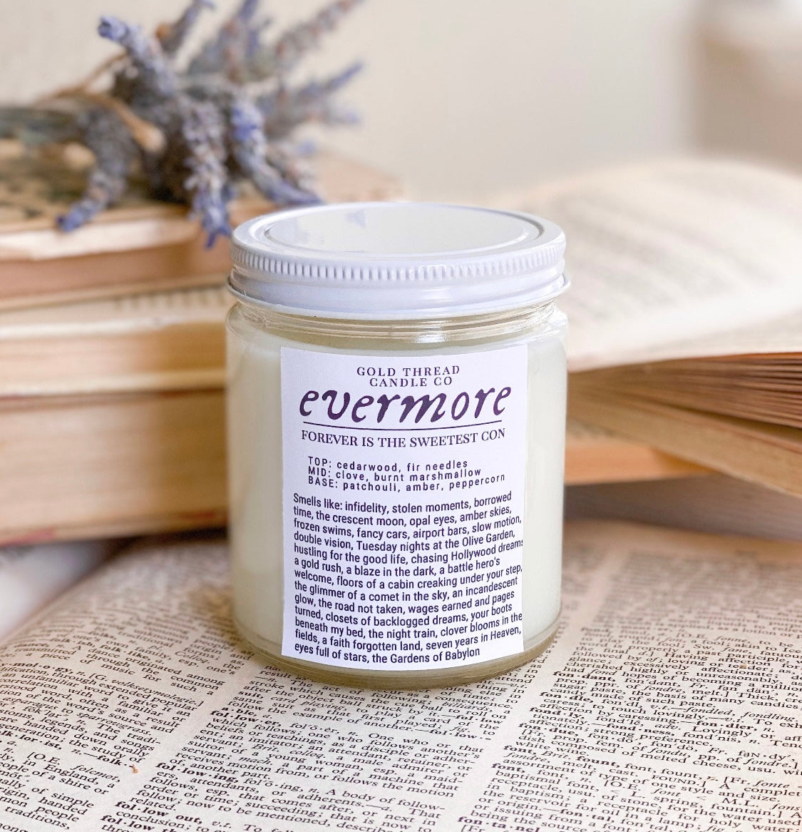 Evermore 8 oz Candle