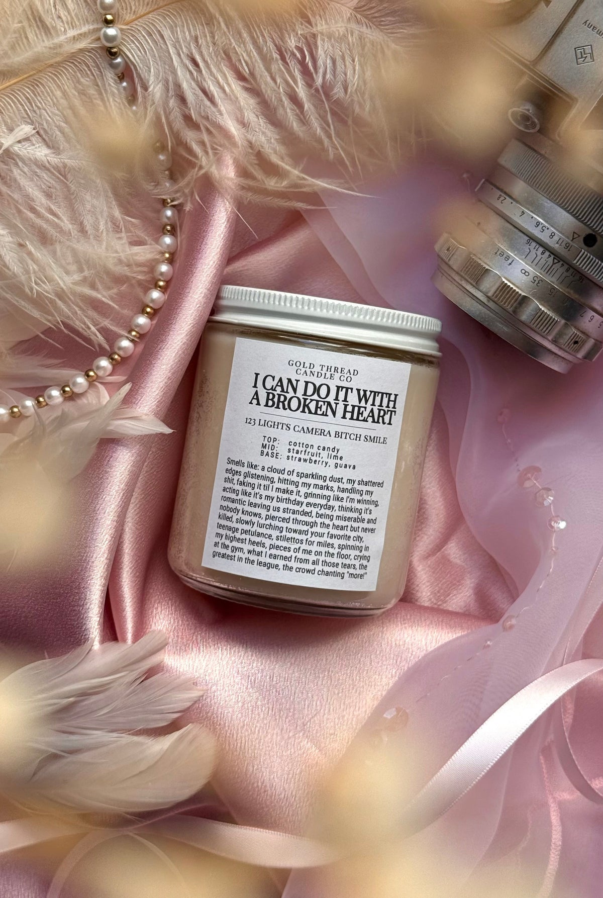 I Can Do It 8 oz Cotton Candy Candle