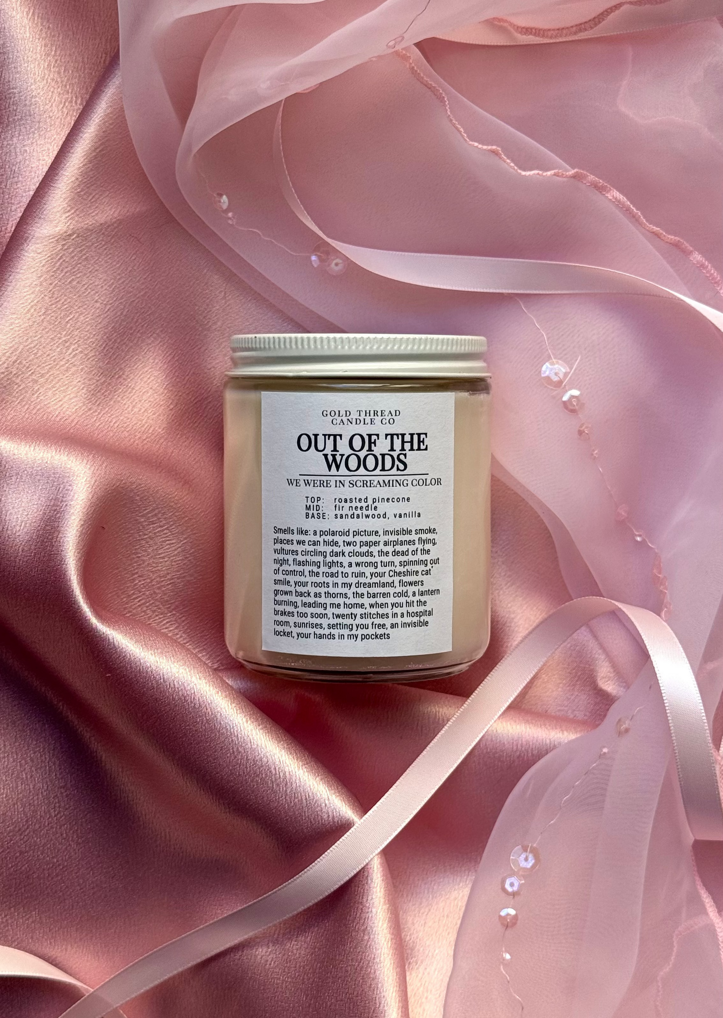 Out Of The Woods 8 oz Forest Candle
