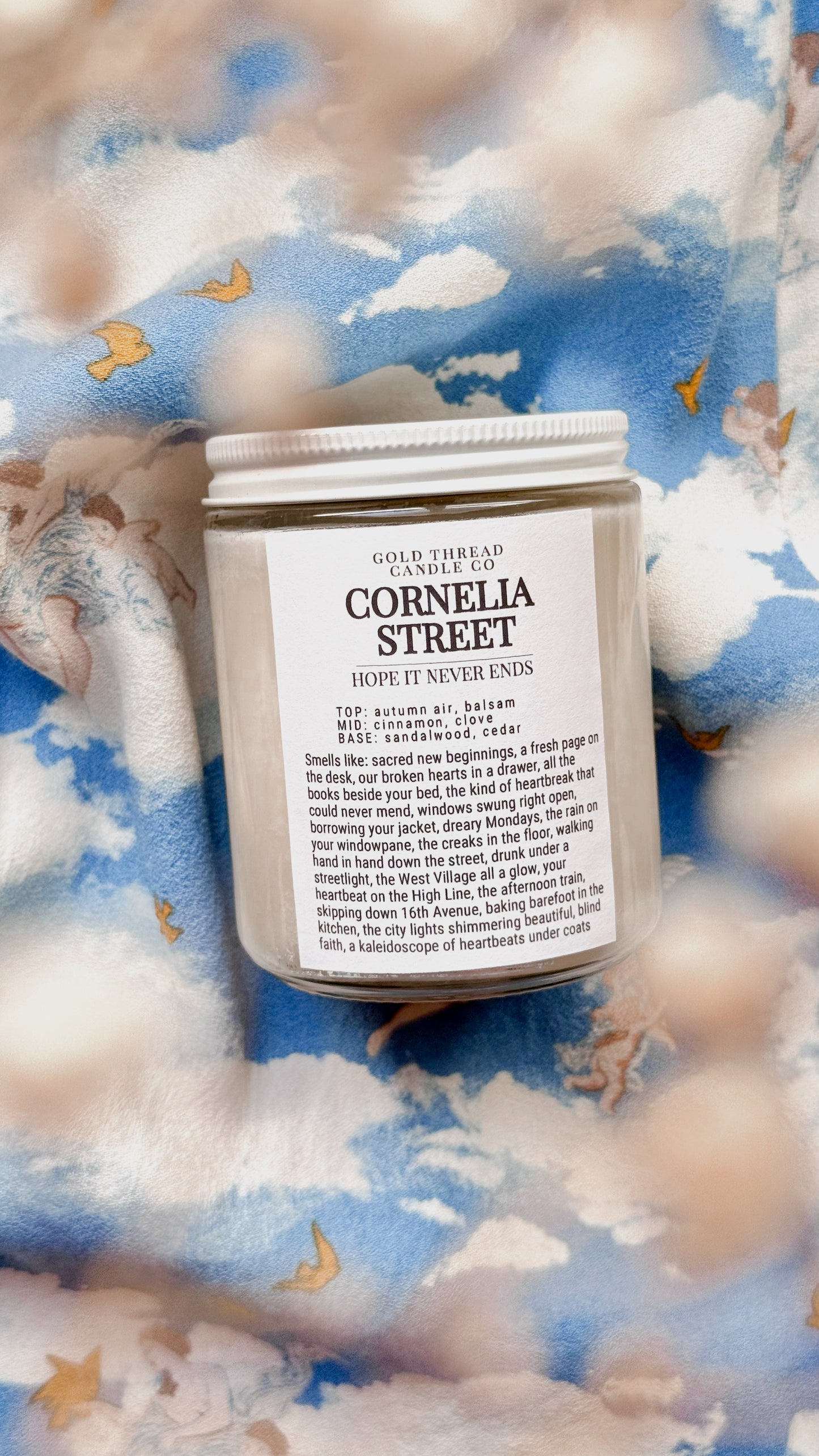 Cornelia Street 8 oz Autumn Air Candle