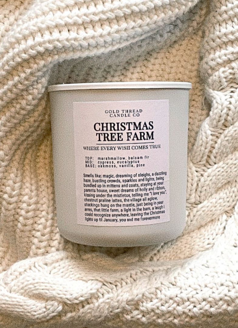 Christmas Tree Farm 8 oz Marshmallow Pine Candle