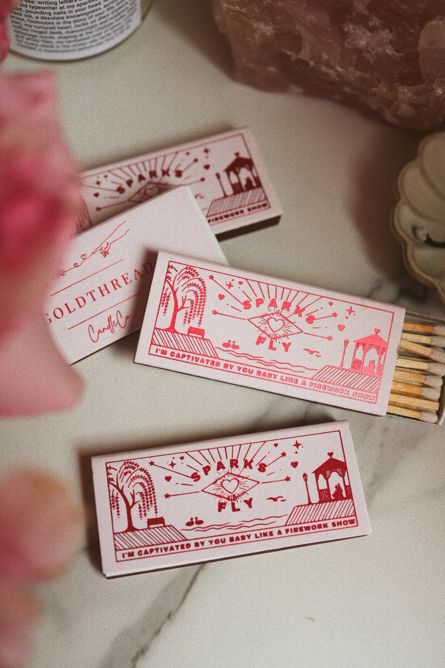 Sparks Fly Candle Matches