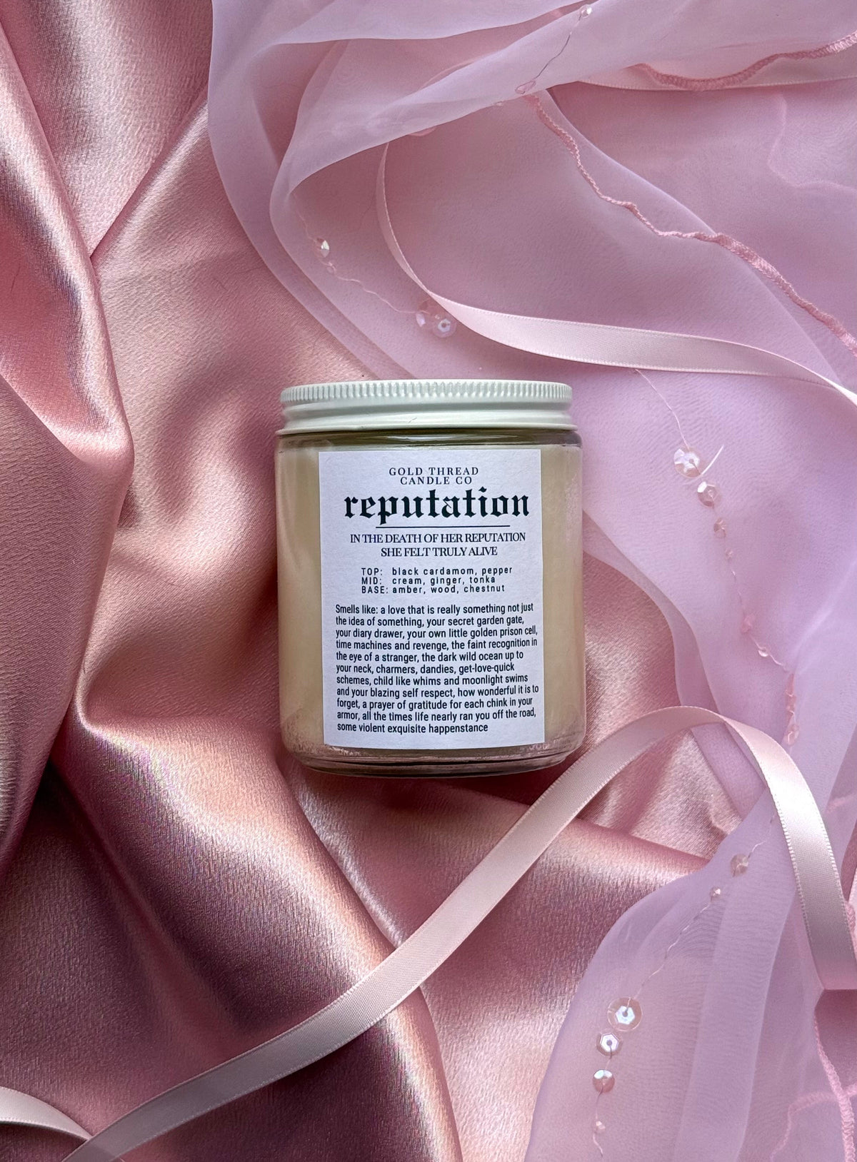 Reputation 8 oz Candle