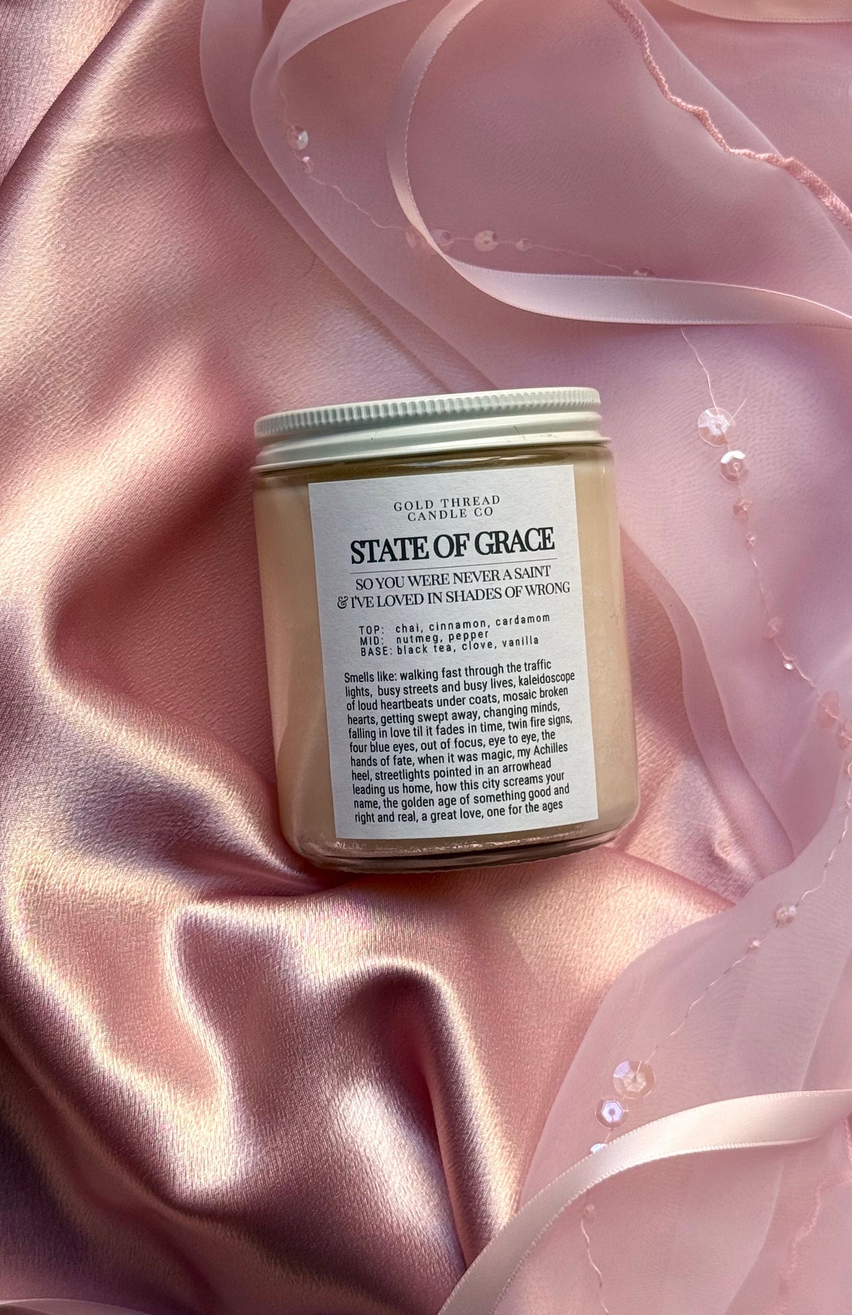 State Of Grace 8 oz Cinnamon Sugar Candle