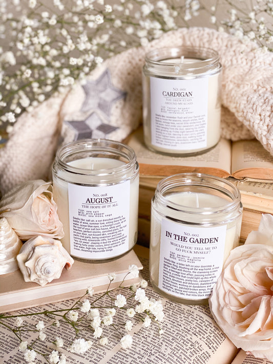 August 8 oz Sea Salt Candle
