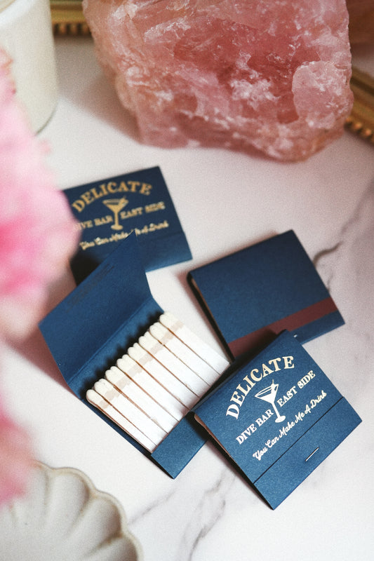 Delicate Dive Bar 30 Strike Hotel Matches