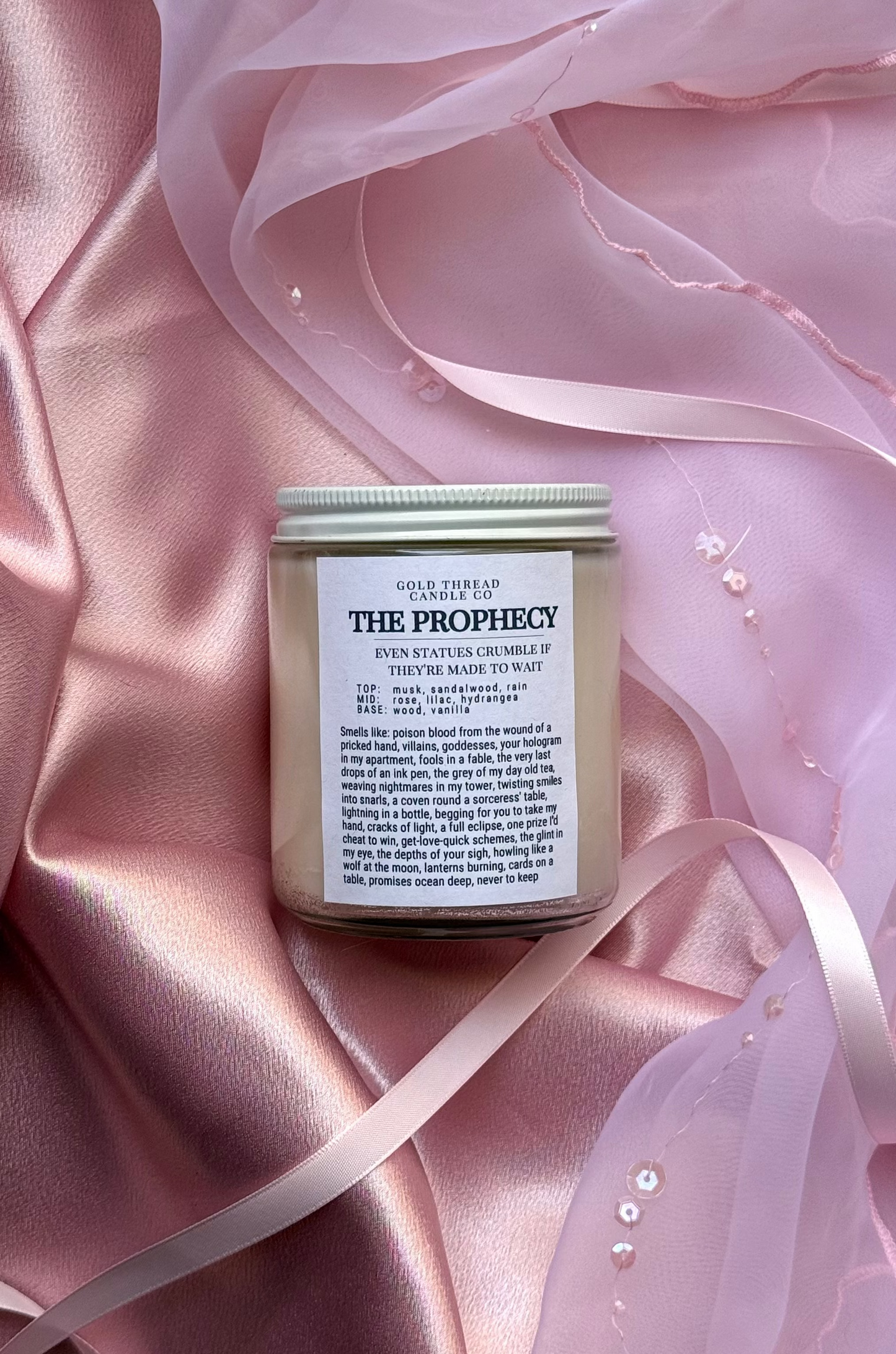 The Prophecy 8 oz Floral Rain Candle