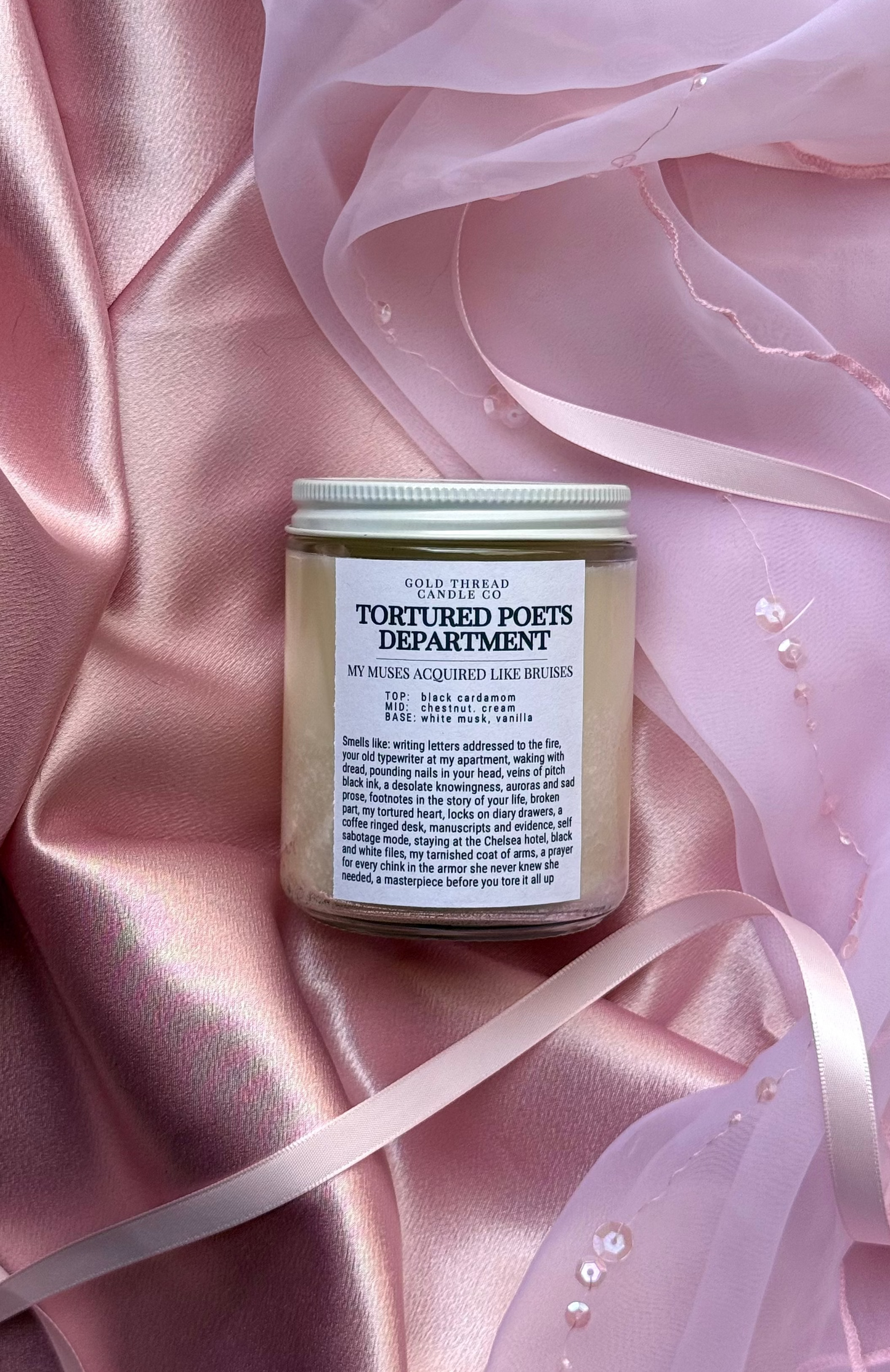 Poets 8 oz Cardamom Candle
