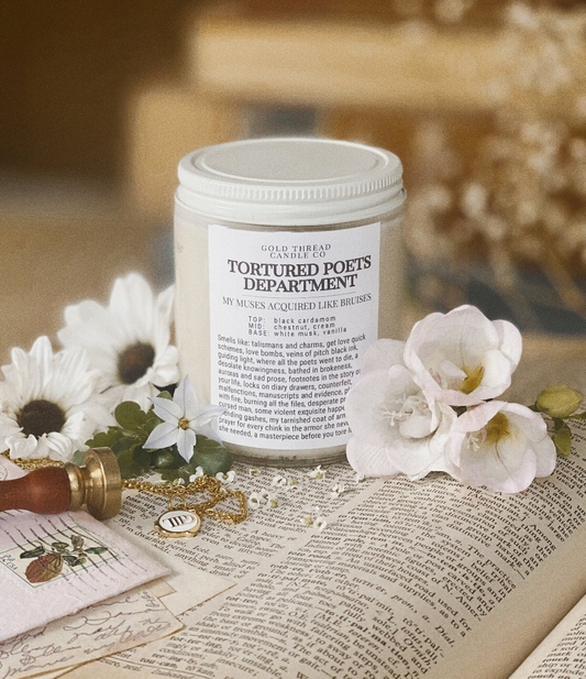 Poets 8 oz Cardamom Candle