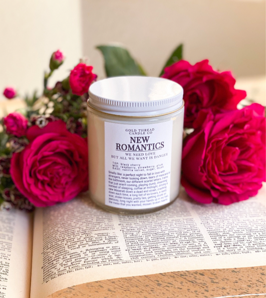 New Romantics 8 oz Pomegranate Candle
