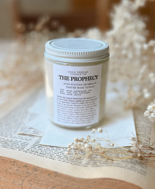 The Prophecy 8 oz Floral Rain Candle